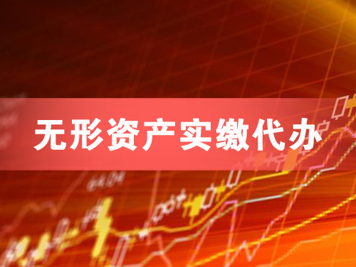 大石桥无形资产实缴资本代办